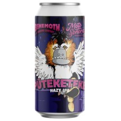 Behemoth x Moto Sonora Puteketeke Hazy IPA 440ml - The Beer Cellar