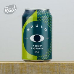 Brulo 7 Hop 7 Grain DDH IPA - Radbeer