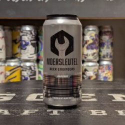 Moersleutel Craft Brewery Barcode: Silver & Jet Black