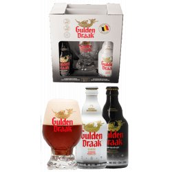 Pack Gulden Draak 2 Cervezas 33 cl 1 Vaso - Bodecall