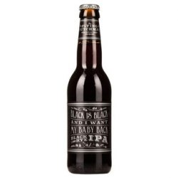 Flying Dutchman Black Is Black And I Want My Baby Back Black Rye IPA 330ml - The Beer Cellar