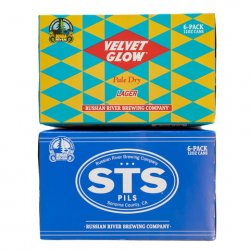 Russian River 12oz CANS Velvet Glow and STS Pils Mix 12-pack Case *SHIPPING IN CA ON - Russian River Brewing Company