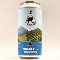Lost & Grounded - Keller Pils - 4.8% ABV - 440ml Can - The Triangle