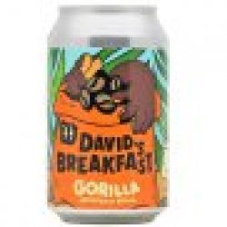 Gorilla Davids Breakfast Amaretto Latte Porter 0,33l - Craftbeer Shop