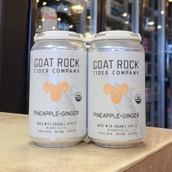 Goat Rock Cider Pineapple Ginger 12oz can - Bine & Vine