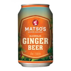 Matsos Ginger Beer Cans - Beer Store Australia