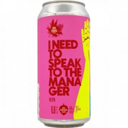 Dois Corvos – I Need To Speak To the Manager - Rebel Beer Cans