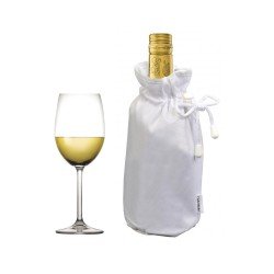 Funda enfriadora de bebidas de Nylon Blanca  Cave Vinum - Cavevinum