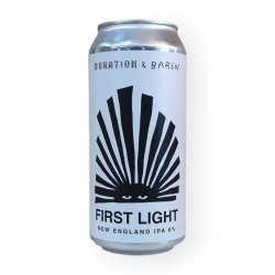 DURATION X BARON  FIRST LIGHT  6% - Fuggles Bottle Shop