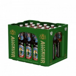 Allgäuer Brauhaus Allgäuer Büble Bier Edelweissbier Alkoholfrei