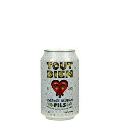 Tout Bien Pils Blik 33Cl - Belgian Beer Heaven