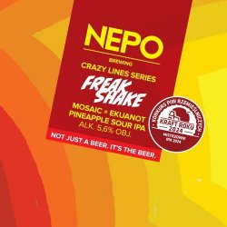 Nepo Brewing Crazy Lines Series: Freak Shake