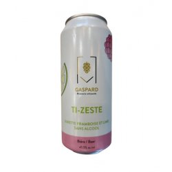 Gaspard Brasserie Artisanale Ti-Zeste