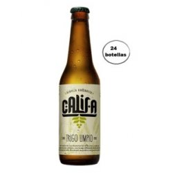 CERVEZAS CALIFA Trigo Limpio Cerveza de Trigo Califa 24x33 - MilCervezas