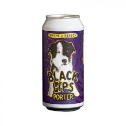 Rhyme & Reason 'Black Lips' Porter 440mL - The Hamilton Beer & Wine Co