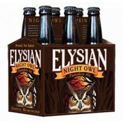 Elysian Night Owl Pumpkin Ale 2412 oz bottles - Beverages2u