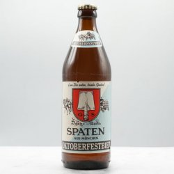 Spaten-Franziskaner-Löwenbräu-Gruppe Spaten Oktoberfestbier Spaten-Franziskaner-Löwenbräu-Gruppe Spaten Oktoberfestbier