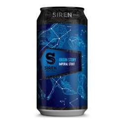 Siren Craft Brew, Origin Story, Imperial Stout, 10%, 440ml - The Epicurean