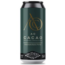 Brothers Beer AO Cacao Chocolate Baltic Porter 440ml - The Beer Cellar