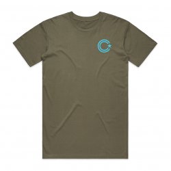 Collective Arts C-Star Tee - Teal & Military Green - Collective Arts