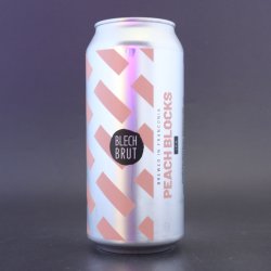 Blech Brut - Peach Blocks - 6% (440ml) - Ghost Whale