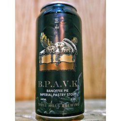 Three Hills Brewing - BPAVK: Banoffee Pie - Dexter & Jones