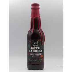 ROTT. Brouwers  ROTT.barrels #7  Barrel Aged Blend Quadrupel (2023) - DeBierliefhebber