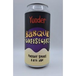Yonder Brewing Basque Cheesecake