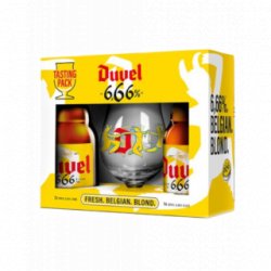 Moortgat Confezione Duvel 6.66 (Gift Pack 2x33cl + 1 bicchiere) - Cantina della Birra