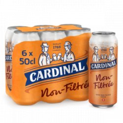 Cardinal Non-Filtrée Kellerbier 4,7% Vol. 24 x 50 cl Dose - Pepillo