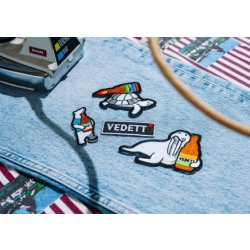 Vedett Iron-on Patches - Vedett