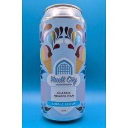 Vault City Brewing Classic Neapolitan Single Scoop Vault City Brewing Classic Neapolitan Single Scoop