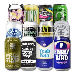 Sober October Non-Alcoholic Beer Bundle (12 x 330ml Pack) - Craftzero