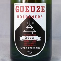 Geuze Gueuze Gueuze Cuvée Héritage  2022  75cl - Gedeelde Vreugde