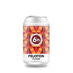 6 Degrees North (6DN) Peloton Pilsner 330ml Can - Fountainhall Wines