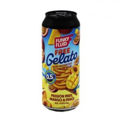Funky Fluid Free Gelato: Passionfruit, Mango & Peach