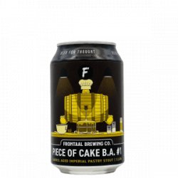 Frontaal – Piece of Cake B.A. #1 - Rebel Beer Cans