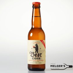 Bear Cider  Nederlandse Appelcider 33cl - Melgers