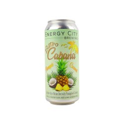 Energy City Brewing Bistro Cabana Pineapple Coconut Blik - Drankenhandel Leiden / Speciaalbierpakket.nl