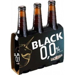 NC BiÃre sans alcool 0% vol. Black by Licorne 3x33cl - Selfdrinks