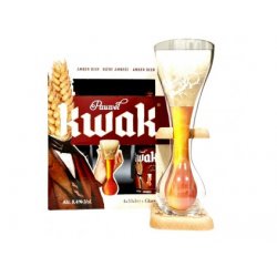 Bosteels - Pauwel Kwak 8,4%alk. DÁRKOVÉ BALENÍ  4x 330ml lahev+sklenka - Beer Butik