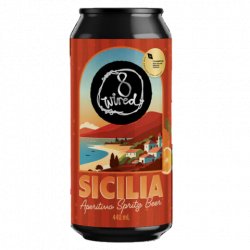 8 Wired Sicilia Apertivo Spritz Beer 440mL - The Hamilton Beer & Wine Co