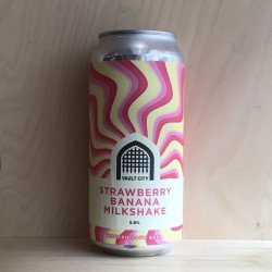 Vault City Strawberry Banana Milkshake Sour Cans - The Good Spirits Co.