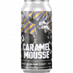 Fierce Caramel Moose Chocolate and Caramel Stout 440ml Can - Fountainhall Wines