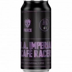 Fierce Barrel Aged Imperial Cafe Racer Imperial Porter 440ml Can 9% - Fountainhall Wines