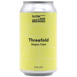 Slow Lane Brewing Threefold Belgian Tripel 375mL - The Hamilton Beer & Wine Co