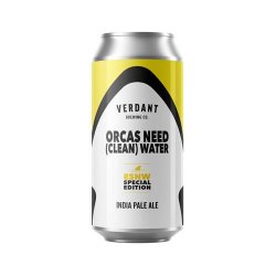 Verdant Even Orcas Need (Clean) Water 6.5% IPA 440ml - Drink Finder