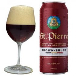 St.Pierre Brune 6.5% – Lon 500ml – Thùng 24 Lon - BIA NHẬP ĐÀ NẴNG