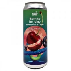 Magic Road  Born To Be Juicy Blackcurrant & Cherry 50cl - Beermacia