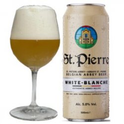 St.Pierre White 5% – Lon 500ml – Thùng 24 Lon - BIA NHẬP ĐÀ NẴNG